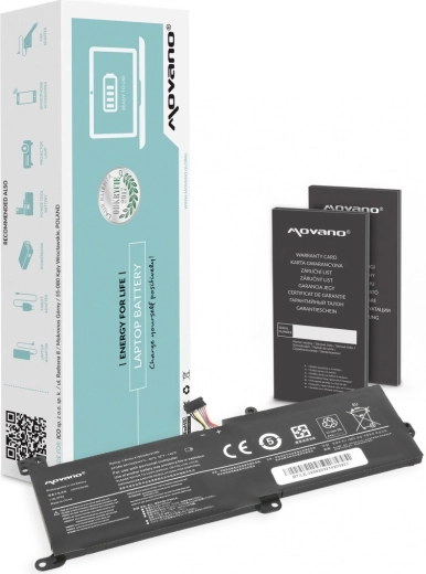 Movano-batteri til Lenovo IdeaPad 320 (L16L2PB2) 4100 mAh 31 Wh