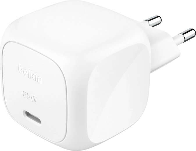 Belkin 65 W USB-C PPS-netoplader hvid