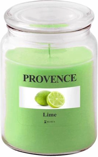Duftlys i glas Provence lime 95 timer
