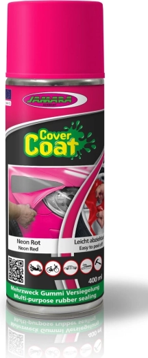 Cover Coat neonrød flydende gummi i spray 400 ml