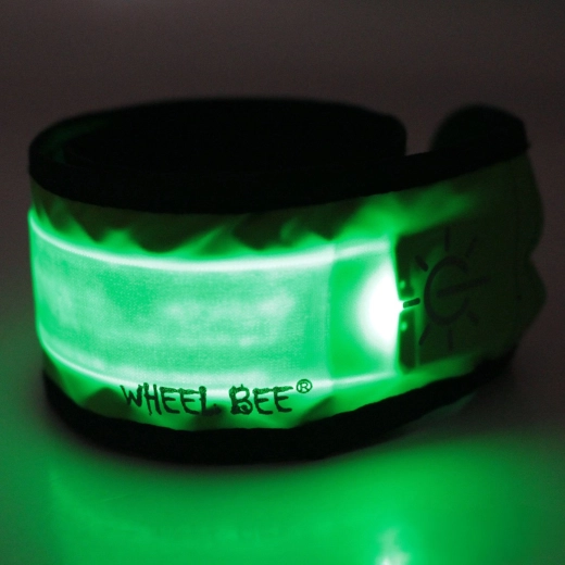 Wheel-Bee multifunktionelt LED-lysarmbånd (slap light)