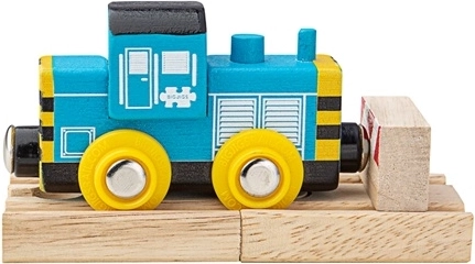 Bigjigs Rail træ diesel-skiftelokomotiv klasse 7