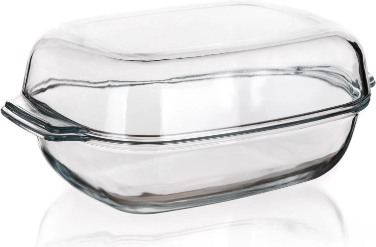 Glasbradepande med låg CASEO 5,7 l