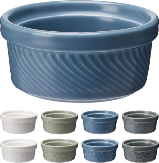 Porcelænsramekin 6,8 × 3 cm til gratinering og servering