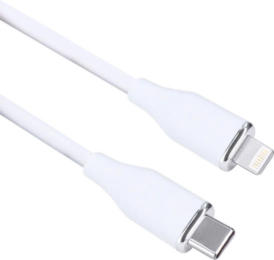 Solight silikonekabel USB-C til Lightning 0,5 m