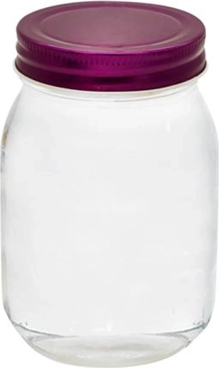 Henkogningsglas med låg TORO 500 ml