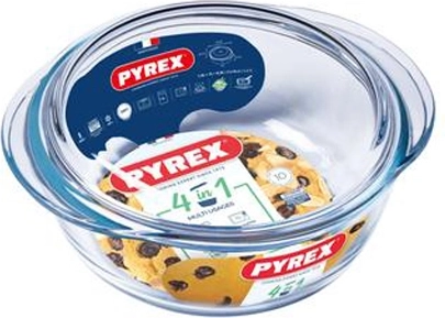Glasfad med låg PYREX 1,3 l