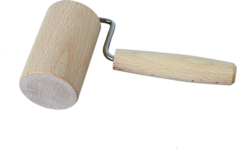 Ambo enhånds træ-kagerulle til dej 8 cm
