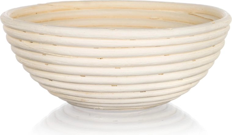 Hævekurv til brød med blomstermotiv 21 cm