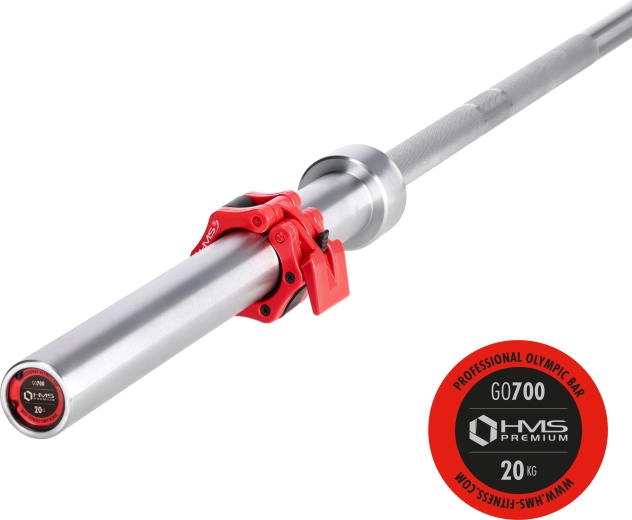 Olympisk vægtstang HMS Premium GO700 220 cm, diameter 50 mm