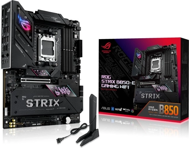 ROG Strix B850-E Gaming WiFi bundkort