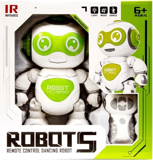 Interaktiv fjernstyret robot med lys og lyde – 1 stk.