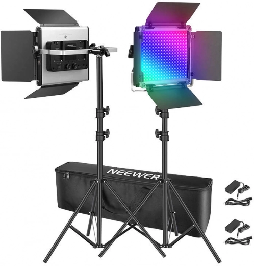 Neewer 660 PRO RGB LED studie-sæt