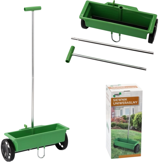 GardenLine universel håndspreder til frø og gødning 6 l