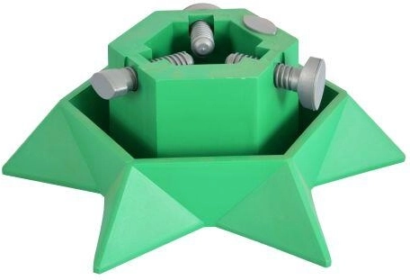Plaststand SPACE til juletræ op til 2,5 m, diameter 39 cm