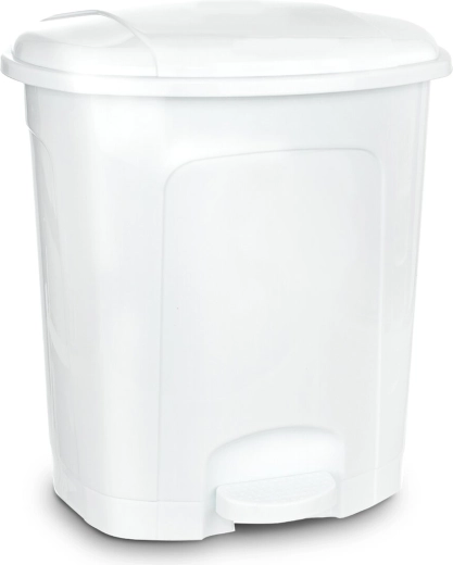 Affaldsspand UH med pedal 21 l hvid