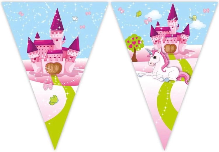 Guirlande med enhjørningemotiv