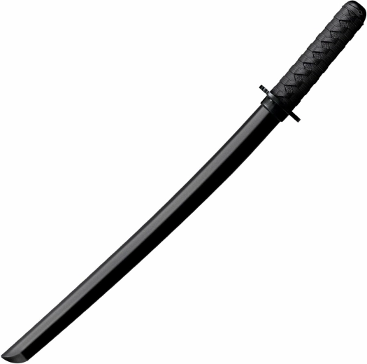 Cold Steel Wakizashi bokken træningssværd 53 cm, sort, polypropylen