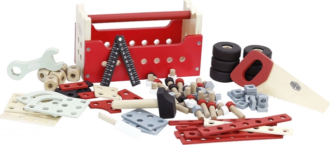 Dobbelt­sidet værktøjskuffert fra Vilac