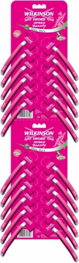 Engangsskrabere WILKINSON Extra2 Beauty Strip – 24 stk (pris pr. stk)