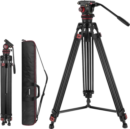 Neewer TP75 videostativ med fluidhoved