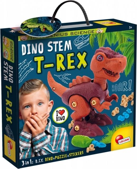Byggesæt I'm A Genius Dino Steam - T-Rex
