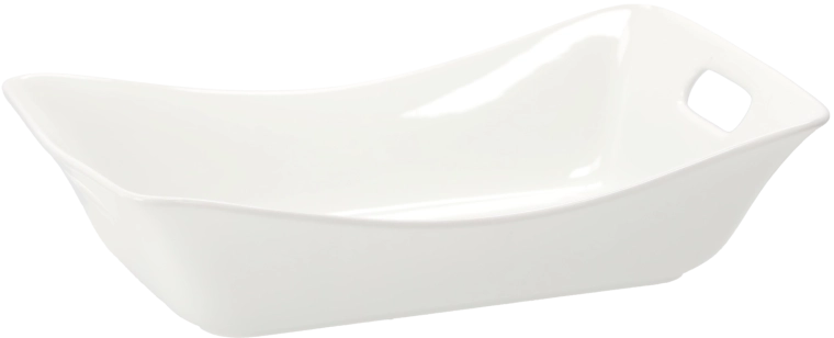 Porcelænsskål med håndtag 32 × 21,5 × 8 cm
