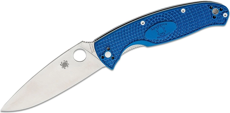 Spyderco Resilience Lightweight blå lommekniv 10,7 cm CPM S35VN