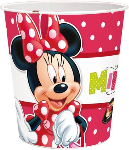 Plastaffaldsspand Minnie 5 l, diameter 21 cm