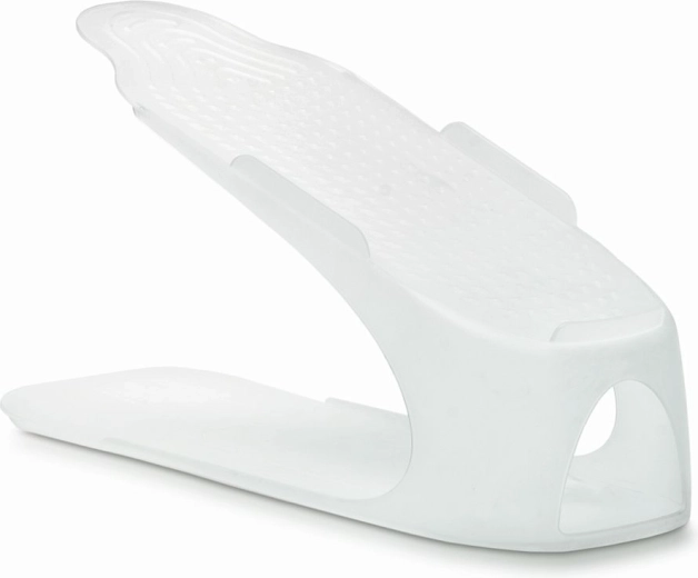 Transparent skoopbevarer 38–45 med pladsbesparelse