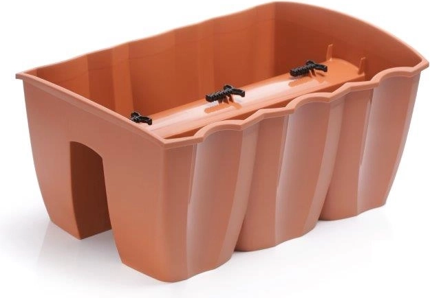 Altankasser til rækværk Crown 39,3 cm – terrakotta