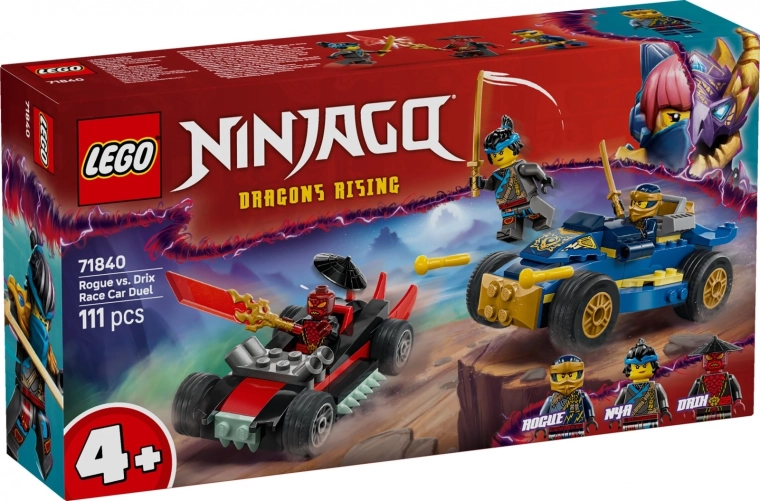 Lego Ninjago kapløb Rogue vs. Drix (71840)