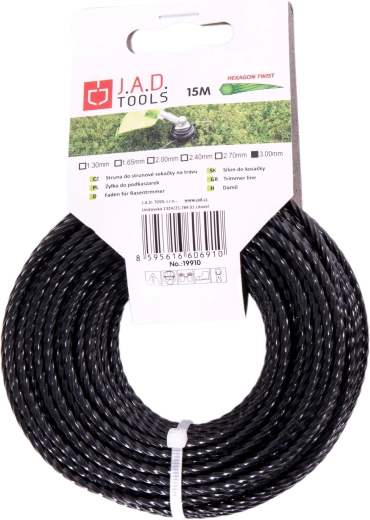 Trimmersnøre Twist 2,0 mm, 15 m