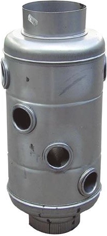 Varmeveksler til røgrør Klasik 130/132 × 450 mm, stål