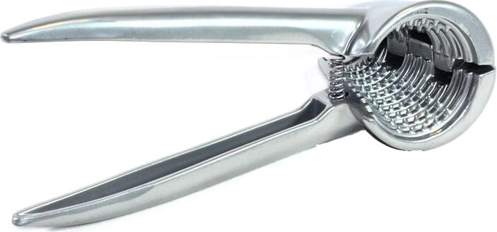 Tigeren nøddeknækker 18 cm i poleret aluminium