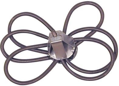 Skorstensrose med 6 fjedre, 120–220 mm