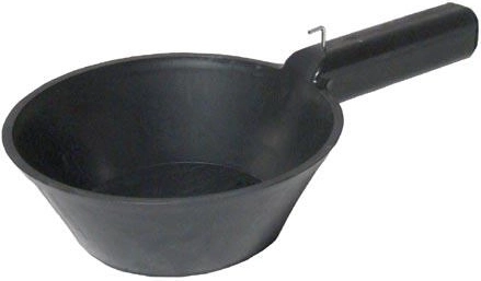 Fanka med håndtag 180 mm plast