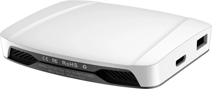 Trådløs multimedieadapter CARLINKIT Tbox UHD til Apple CarPlay og Android Auto (USB-A)