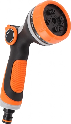 Justerbart sprederhoved til havevandslange