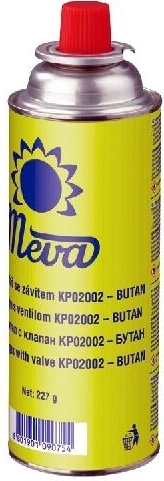 Gaskartouche 227 g med ventil MEVA