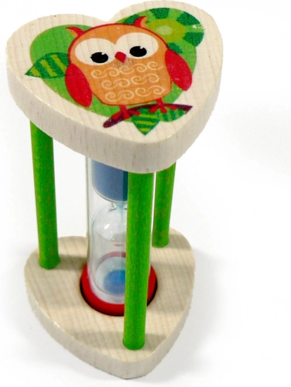 Timeglas Ugle til måling af tandbørstningstid