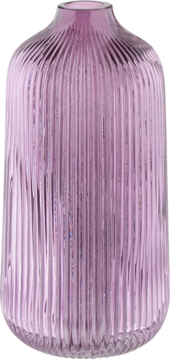 Glasvase Color Box lilla 21 cm