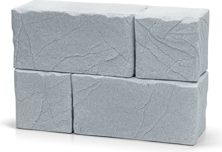 Regnvandstønde Stone Block 270 l kold grå