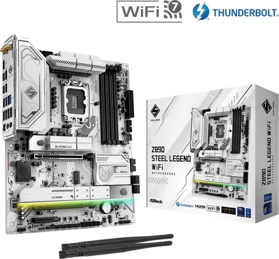 Bundkort ASROCK Z890 Steel Legend WiFi ATX