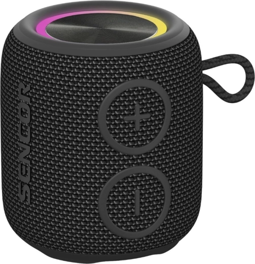 Bluetooth højttaler Sencor Sirius 2 Micro sort 5W med LED og TWS