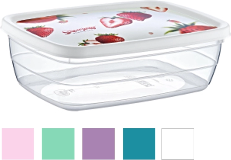 Rektangulær beholder Deco Trend 1,2 l