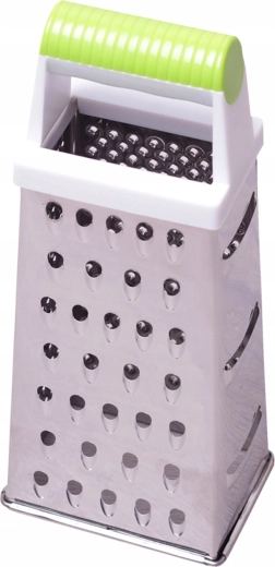 Firesidet køkkenrivejern fra Kamille i rustfrit stål med fire sider