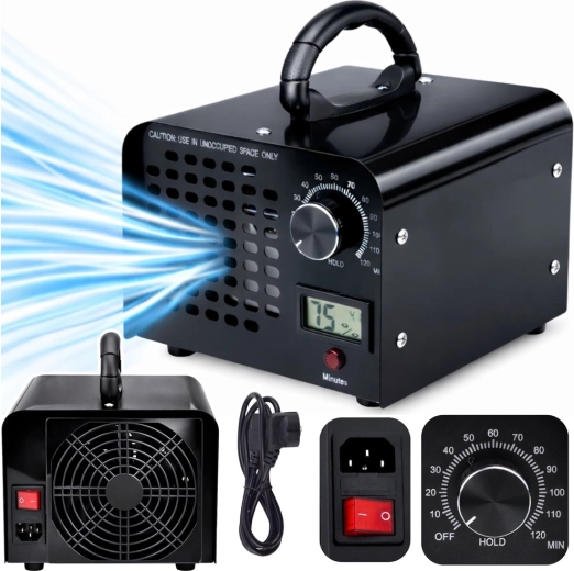 Ozongenerator LEAN 60.000 mg/h med LCD og timer