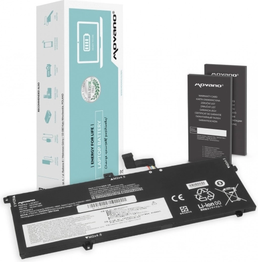 Movano batteri til Lenovo ThinkPad X13, X390 og X395 (48 Wh)