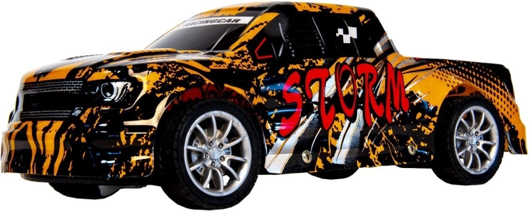 Fjernstyret racerbil Storm orange - 1 stk.